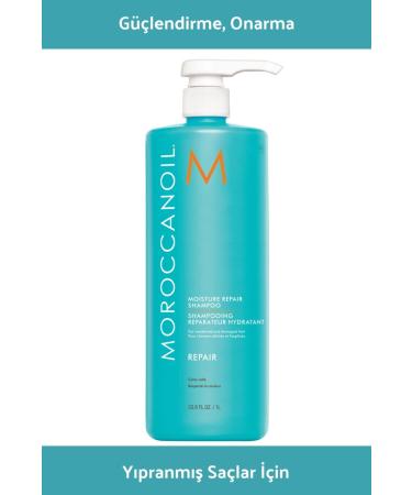 Moroccanoil Repair Moisture Shampoo 1000ml nourishes and cares