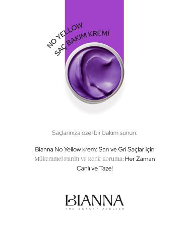 Bianna Hair Conditioner Anti-Orange Hair Protecting Purple Hair Care Cream 500ml - Buy Online on GoSupps.com
