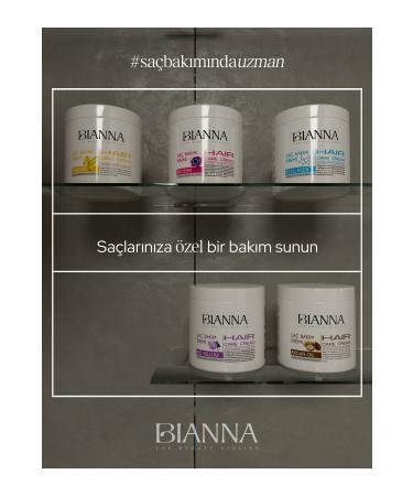 Bianna Hair Care Cream Argan Oil Revitalizing and Repairing Hair Care Cream Suitable for All Hair Types - Buy Online on GoSupps.com