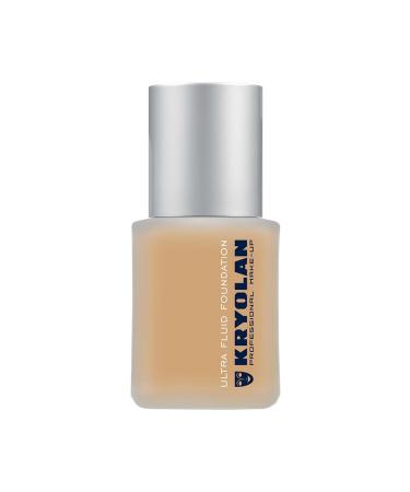 Kryolan Water Based Liquid Foundation Ultra Fluid Foundation 30 ml 09130 Lo