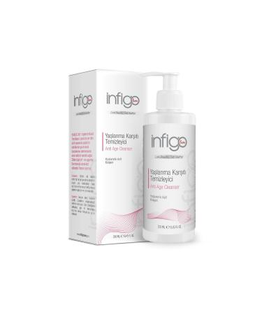 infigolove Anti-Aging Gel Cleanser 250 ml (BIOTECHNOLOGY ACTIVE & HYALURONIC ACID & COLLAGEN) - Buy Online on GoSupps.com