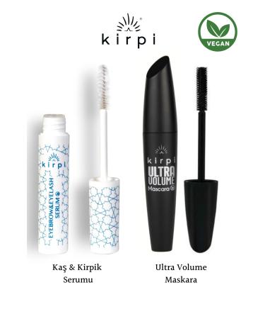 Hedgehog Vegan Eyebrow Serum and Volumizing Mascara