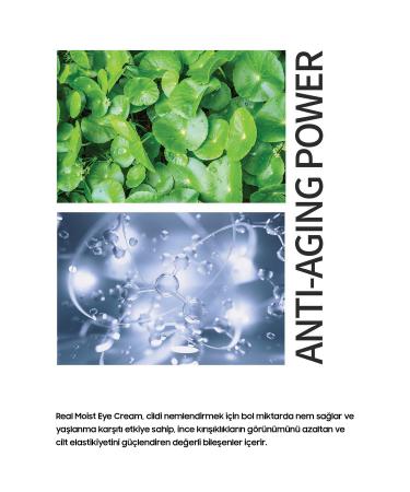 VERACLARA Real Moist Eye Cream with Clean Ingredients for Sensitive Skin - Buy Online on GoSupps.com