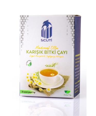 scuti Mad mak Mixed Natural Ba sur Tea 20 Piece Service