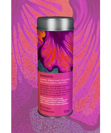 Nice Match Immunity Ginger Hibiscus Tea 50 gr - Buy Online on GoSupps.com