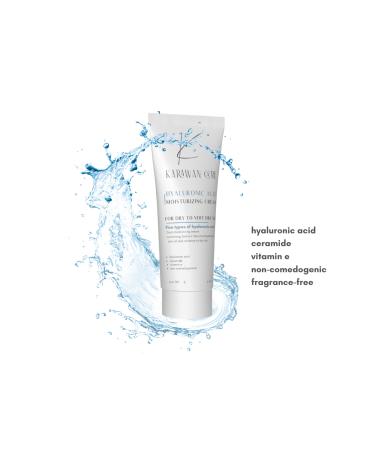Karawancare Hyaluronic Acid Moisturizing Cream Meet the Power of Hyaluronic Acid for Your Normal and Dry Skinx2 - Buy Online on GoSupps.com