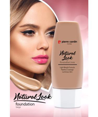 Pierre Cardin Natural Look Natural Looking Foundation - Beige