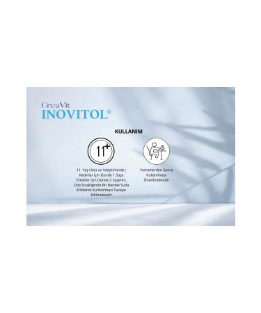 Creavit Inovitol Food Supplement Containing Amino Acids Vitamins Minerals Q10 EGCG and PQQ 30 Sachets - Buy Online on GoSupps.com