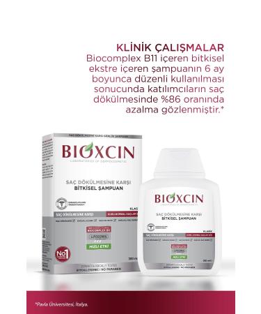 Bioxcin Genesis Shampoo for Dry and Normal Hair 3 X 300 ml - Buy Online on GoSupps.com