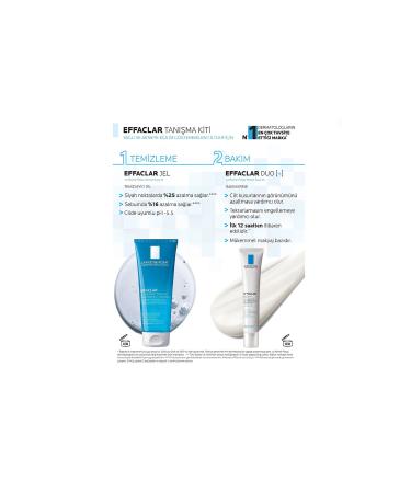La Roche Posay Anti-Imperfection Skin Care Cream and Cleanser Set of 2 for Oily Skin (15ml+50ml) - Buy Online on GoSupps.com