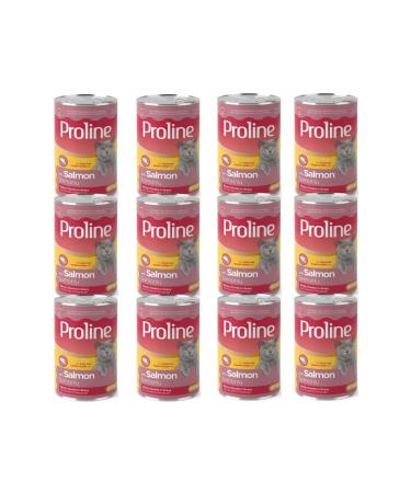 Proline (Shadow Hunting) Adult Cat Canned Food with Salmon 400 Gr 12 Pieces