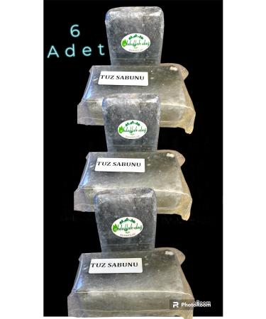 Hac o lu Spice Hatay Local Pure ank r Salt Soap 6 Pieces