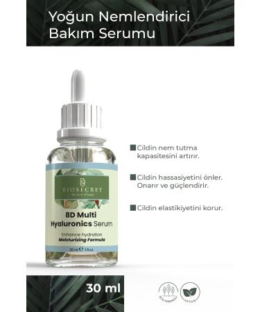 Biosecret Intensive Moisturizing Care Serum (8D MULTI HYALURONICS SERUM) 30 ml Bio30
