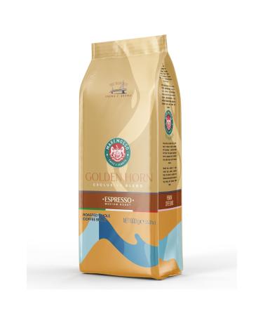 Mare Mosso Caffe Vendite Espresso Golden Horn Blend (BEANS OR GROUND) Coffee 1 Kg.