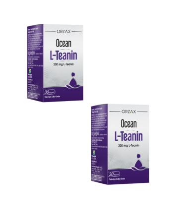 Ocean L-theanine (200 Mg L-theainine) 30 Capsules 2 pieces