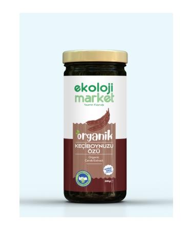 Ekoloji Market Organic Raw Tahini 230 gr + Organic Carob Extract 300 ml - Buy Online on GoSupps.com