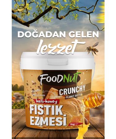 FoodNut Honey Peanut Butter 1 Kg - Buy Online on GoSupps.com