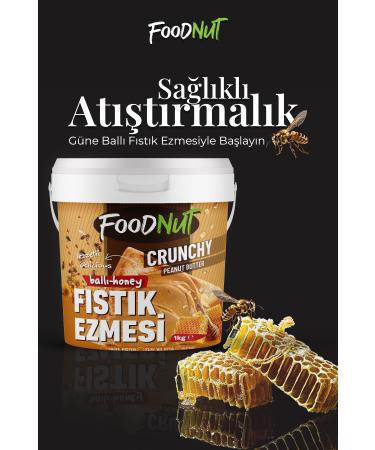 FoodNut Honey Peanut Butter 1 Kg - Buy Online on GoSupps.com