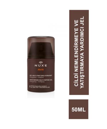 Nuxe Men - Oily Skin Mattifying Soothing and Moisturizing Facial Cleansing Gel for Men 50 ml