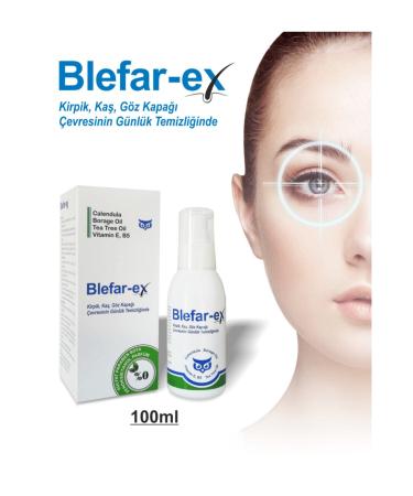 Blefarex Eye Contour Shampoo 100ml - Buy Online on GoSupps.com