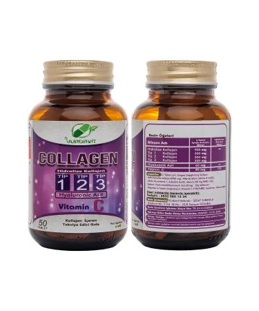 Yurdavit Selenium 200 mcg 120 Tablets and Hydrolyzed Collagen Type 1-2-3 50 Tablets - Buy Online on GoSupps.com