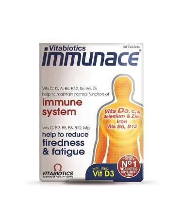 Vitabiotics Immunace Original 30 Tablet Multivitamin - Buy Online on GoSupps.com