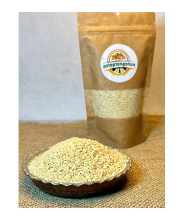 Antepten Gelsin Organic White Sesame Raw - 1 Kg