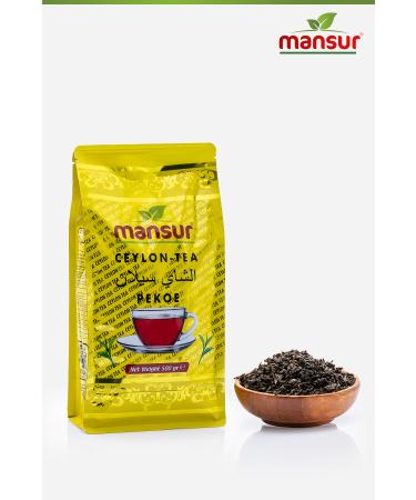 Mansur Ceylon Tea 500gr (pekoe) - Buy Online on GoSupps.com