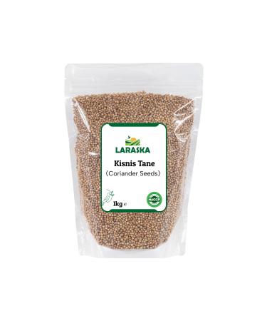Laraska Coriander Grain 1kg - Coriander Seeds / Whole 1kg