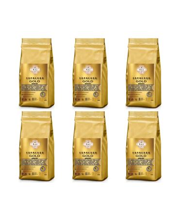 MAS THE COFFEE ROASTERY ESPRESSO GOLD BLEND (BEANS OR GROUND) Coffee 6X1 Kg.