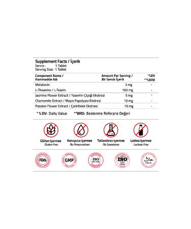 Validus Melatonin 3 mg 30 Tablets - Buy Online on GoSupps.com