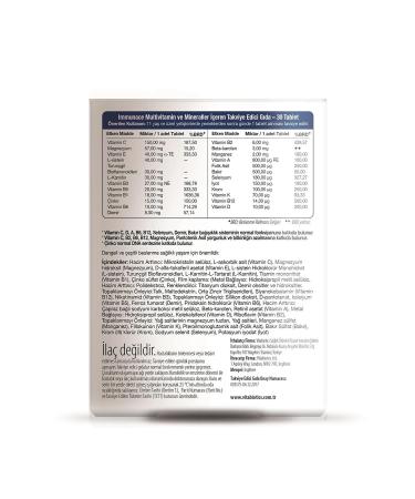 Vitabiotics Immunace Original 30 Tablet Multivitamin - Buy Online on GoSupps.com