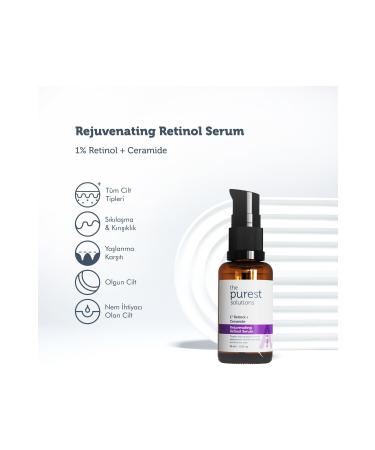 The Purest Solutions ANTI-WRINKLE REPAIRING RETINOL (VITAMIN A) NIGHT SERUM 30 ML DEMBA3983 - Buy Online on GoSupps.com