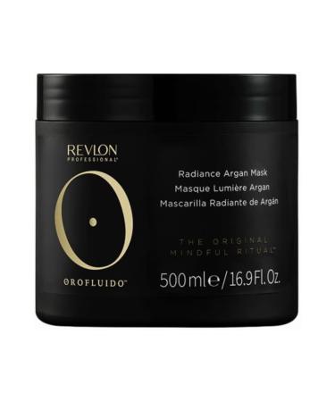 Revlon Orofluido Radiance Argan Oil Hair Mask for Damaged Hair 500 ml 16.9 fl oz CYT797446