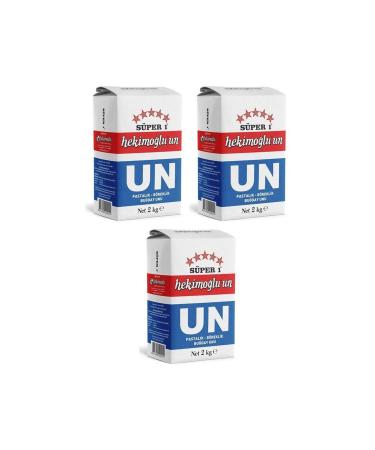 HEKIMOGLU Hekimoglu Flour 2 kg 3 pieces