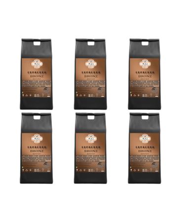 MAS THE COFFEE ROASTERY ESPRESSO BRONZE BLEND (BEANS OR GROUND) Coffee 6X1 Kg.