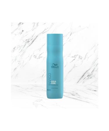 Wella Invigo Aqua Pure - Purifying Shampoo for All Hair Types Refreshing and Cleansing 250 ml