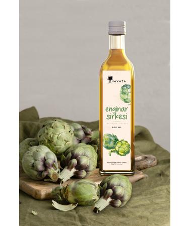 Havaza Artichoke Vinegar 500 ml (Organic Traditional Natural Additive-Free)