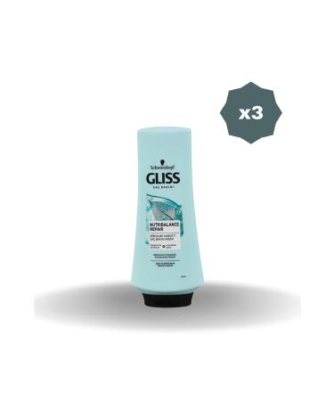 Gliss GLISS NUTRI BALANCE HAIR CREAM 360 ML X 3 PIECES