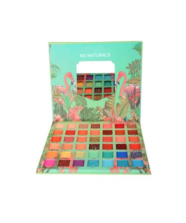 M3 NATURALS Flamingo Holiday 42 Color Eyeshadow Palette