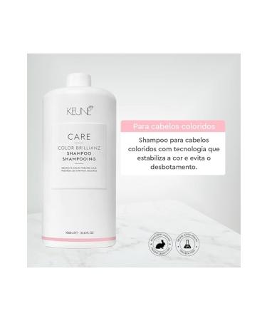 Keune Color Brillianz Color Protecting Shampoo for Colored Hair 1000 ml 33.8 fl oz CYT97943131397431