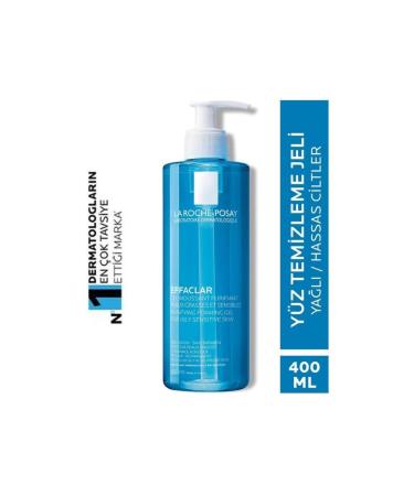 La Roche Posay Effaclar Gel Soap-Free Cleansing Gel for Acne-Prone Oily Skin 400ml + - Buy Online on GoSupps.com