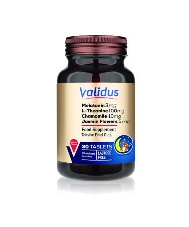 Validus Melatonin 3 mg 30 Tablets