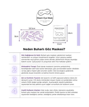 Topaxx Steam Eye Mask Hot Steam Eye Mask to Eliminate Dry Eyes and Redness Signs 10 Pieces - Buy Online on GoSupps.com