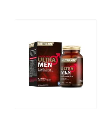 Nutraxin Green Power Ultra Men 60 Tablets 8680512607809