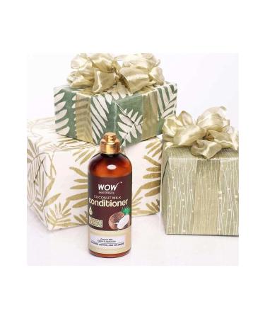 WOW Skin Science Coconut Milk Conditioner - Natural Ingredients - Moisturizing Hair Fall Frizz Control 500ml - Buy Online on GoSupps.com