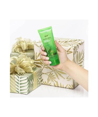 WOW Skin Science Aloe Vera Moisturizing Face Wash Gel - 6 Natural Ingredients - 100ml
