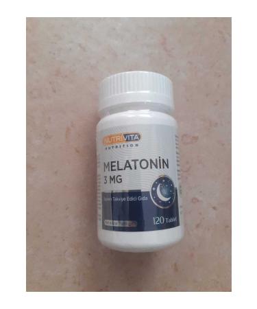 Nutrivita Nutrition Melatonin vitamin food supplement