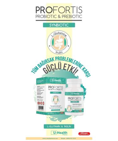 U HEALTH PHARMA Profortis Probiotic and Prebiotic 30 Tablets - Buy Online on GoSupps.com
