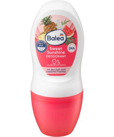 BALEA Deo Roll-on Sweet Sunshine Tropical Fruits Scent 50 ml